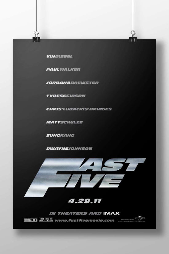 Fast Five (the 2011 film from the Fast & Furious franchise) Dominic Toretto - High-Speed