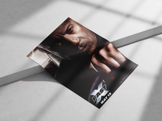Fast X (from the Fast & Furious franchise) Dom Toretto - Fast X Poster