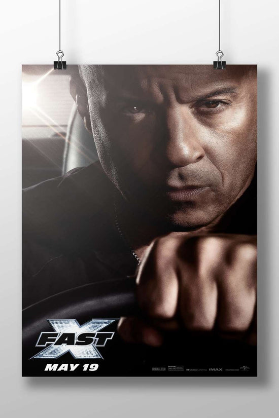 Fast X (from the Fast & Furious franchise) Dom Toretto - Fast X Poster