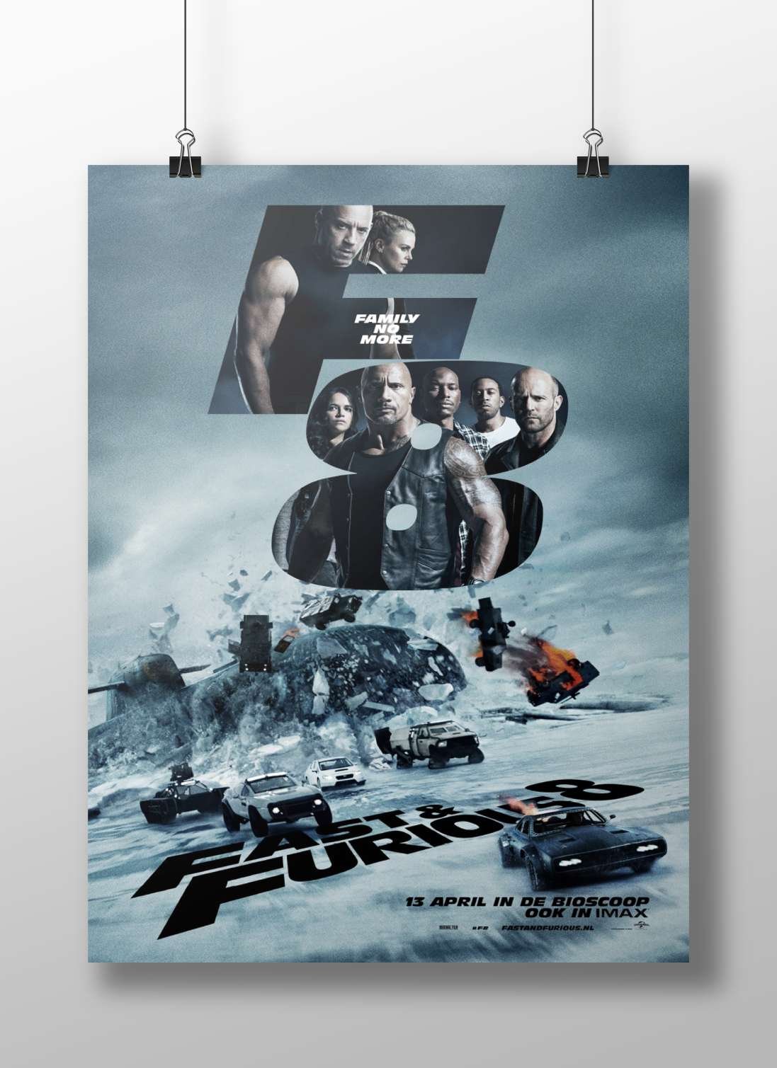 Fast & Furious franchise (specifically the 8th installment, Fast & Furious 8) Dominic Toretto -