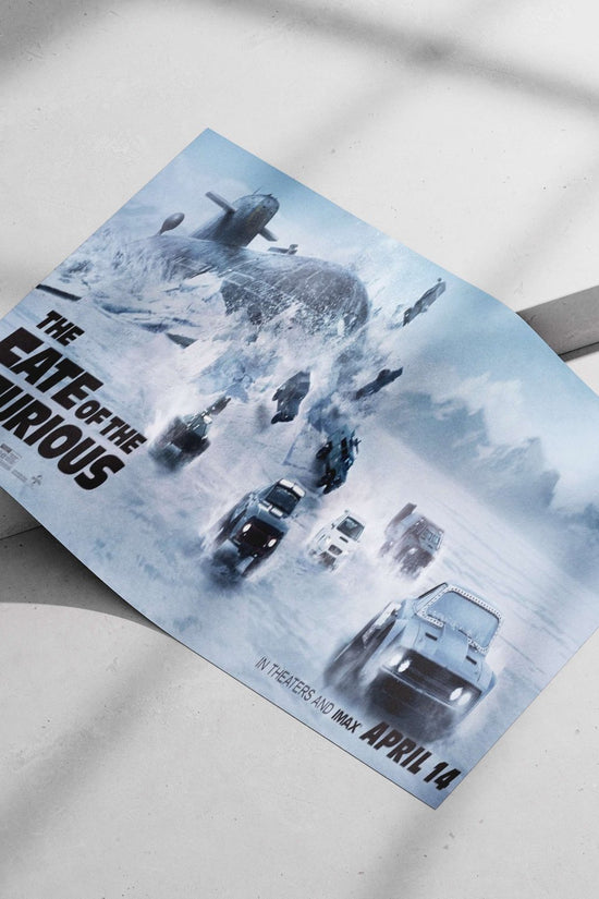The movie "The Fate of the Furious" (part of the Fast & Furious franchise). Dominic