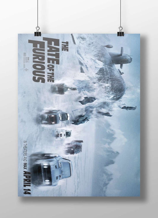 The movie "The Fate of the Furious" (part of the Fast & Furious franchise). Dominic