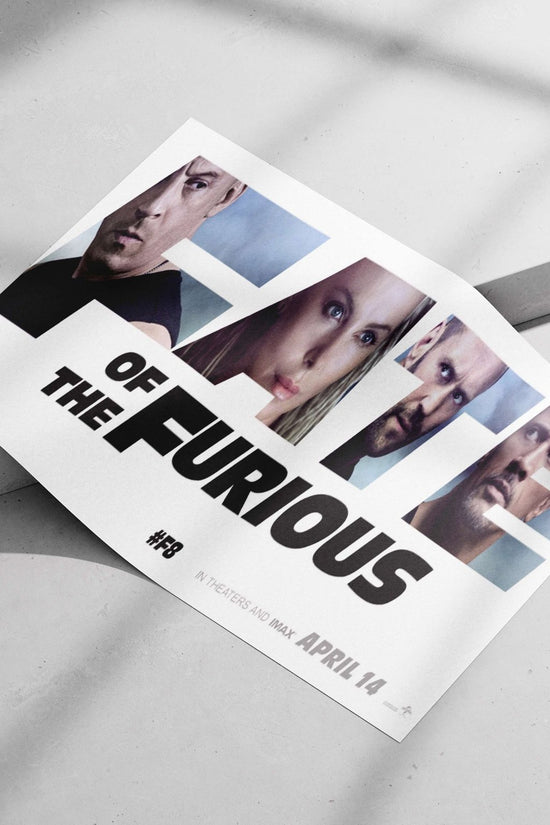 F8 (Fast & Furious franchise film) Dominic Toretto - Fast & Furious Icon Poster