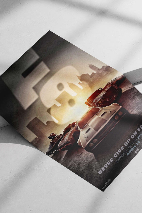 Fast & Furious (F8) Dominic Toretto - F8 Street Racing Poster