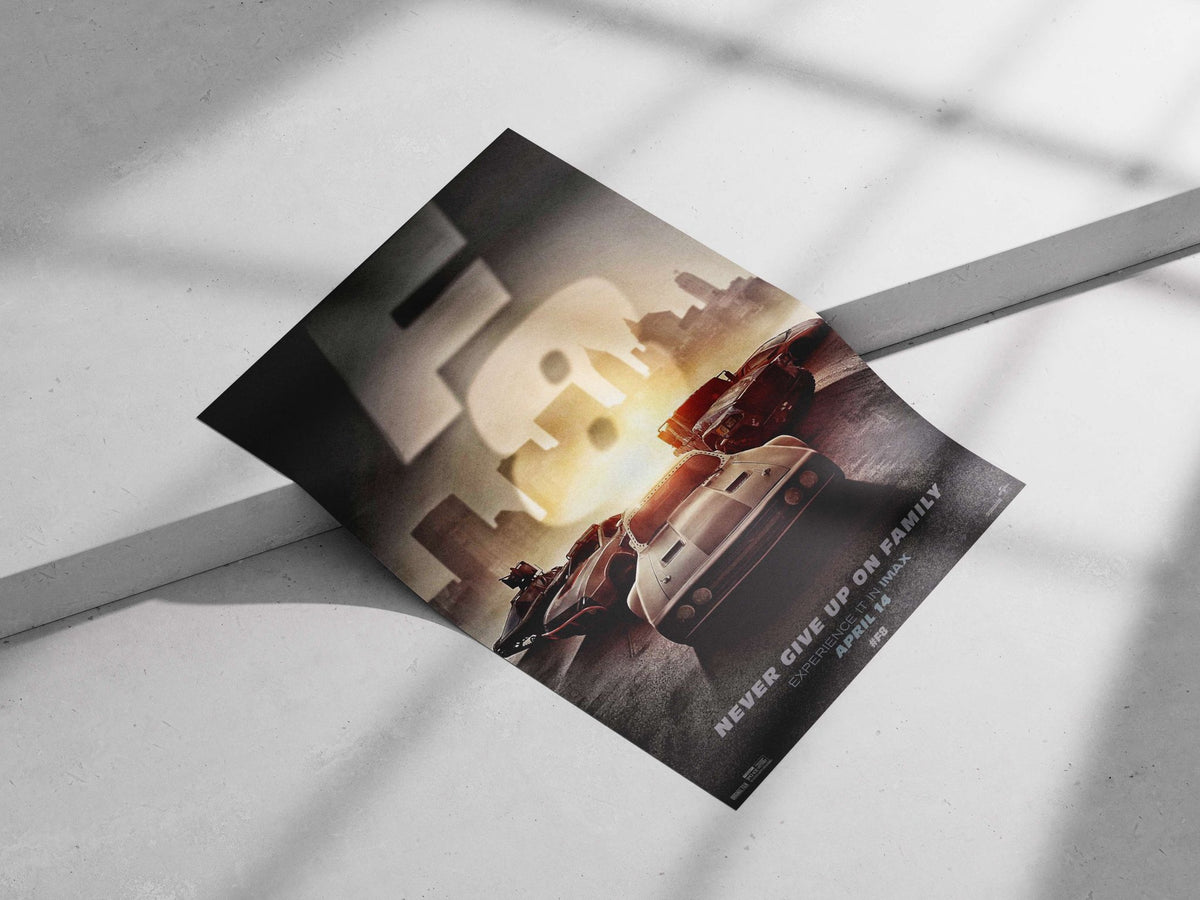 Fast & Furious (F8) Dominic Toretto - F8 Street Racing Poster