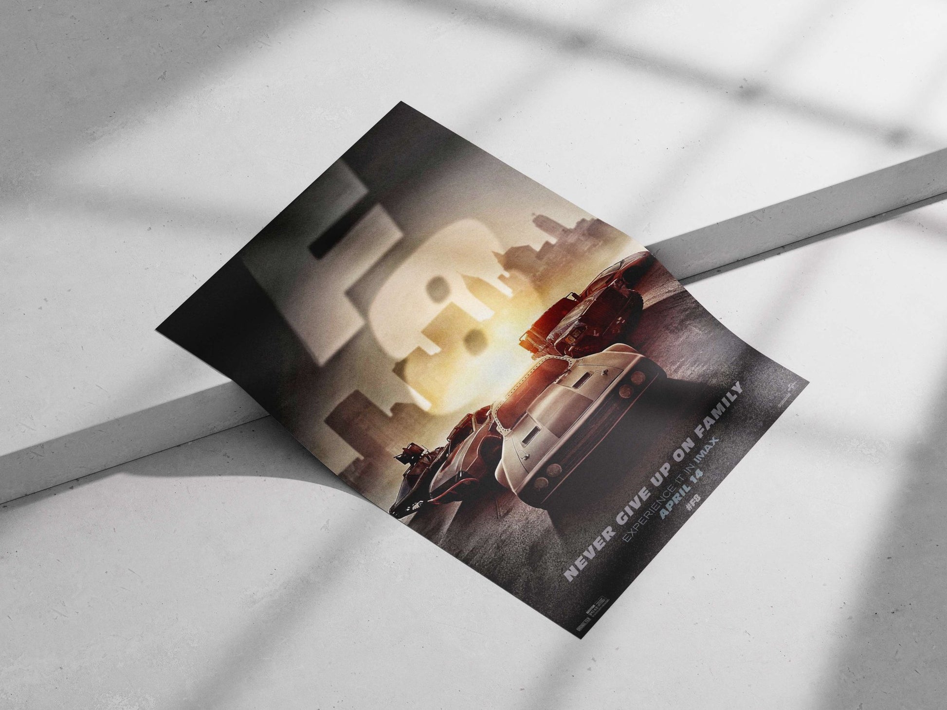 Fast & Furious (F8) Dominic Toretto - F8 Street Racing Poster