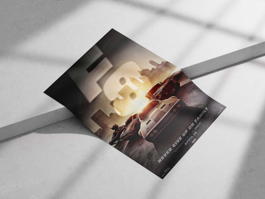 Fast & Furious (F8) Dominic Toretto - F8 Street Racing Poster