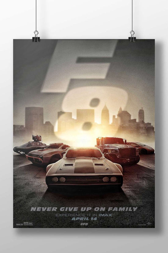 Fast & Furious (F8) Dominic Toretto - F8 Street Racing Poster