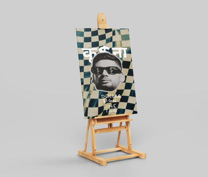 Kr$na "Dollar Sign One Time" Art Print