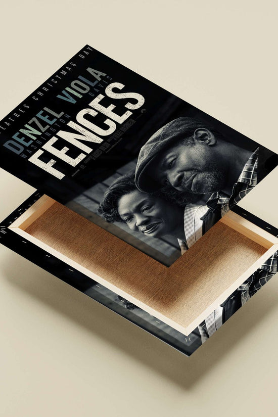 Fences (2016 film starring Denzel Washington and Viola Davis) Fences - Classic Noir Poster