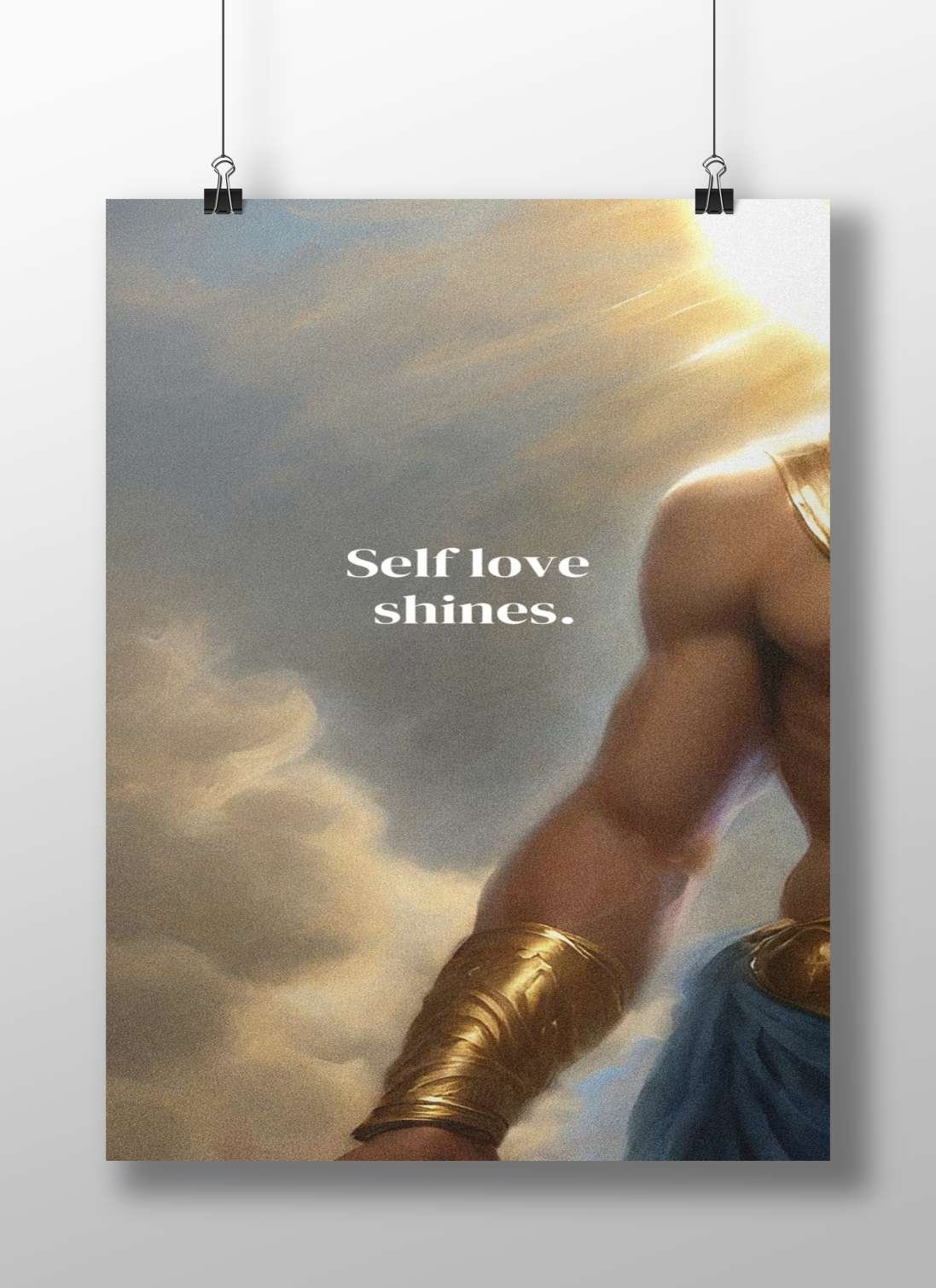 Zeus (Greek mythology deity) Main Subject: Zeus (Greek mythology deity) Matte BoizzBoard rigid print — Sanatan wall art