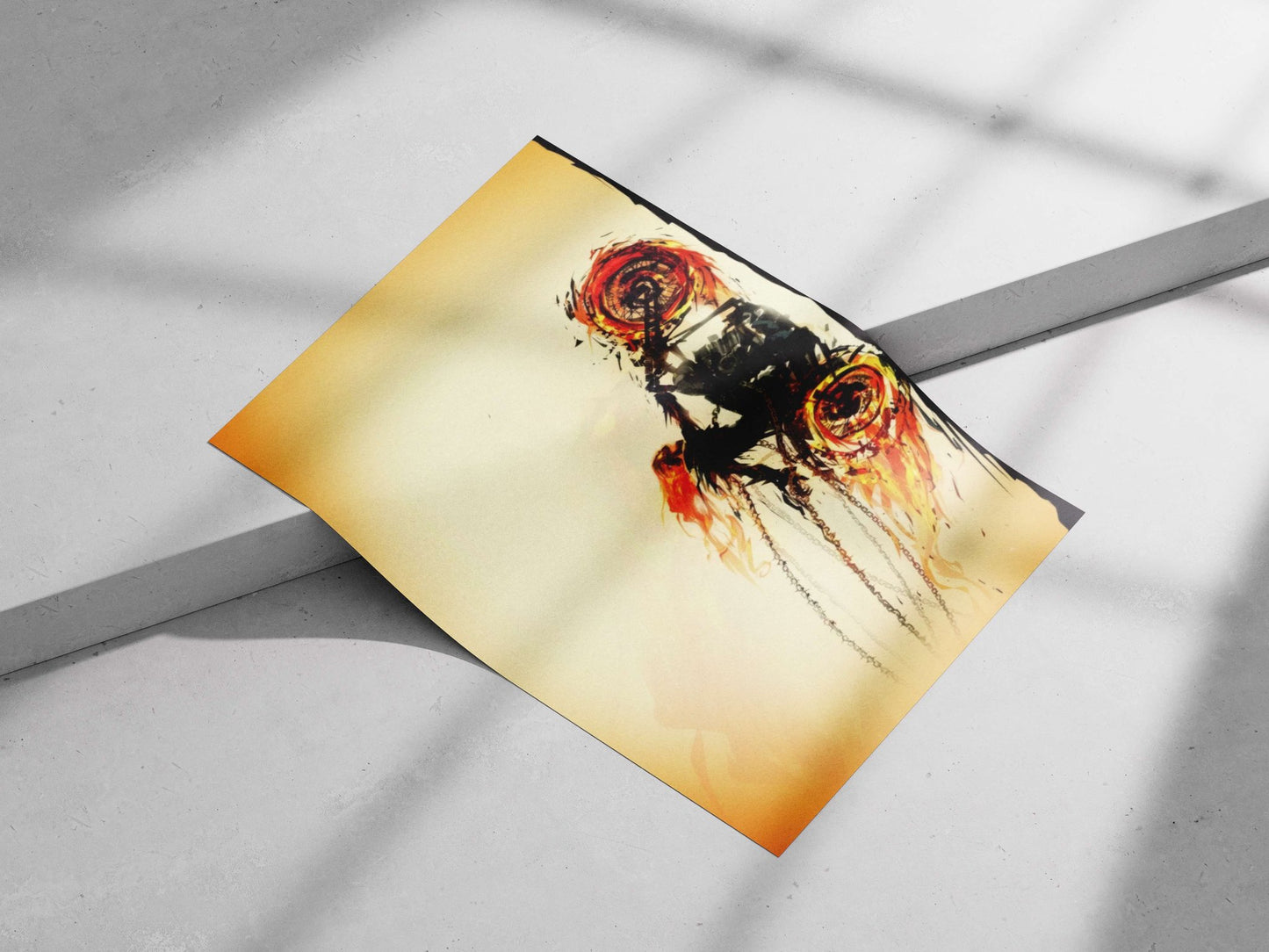 Agni (Hindu Fire God) Agni - Sacred Flame Poster
