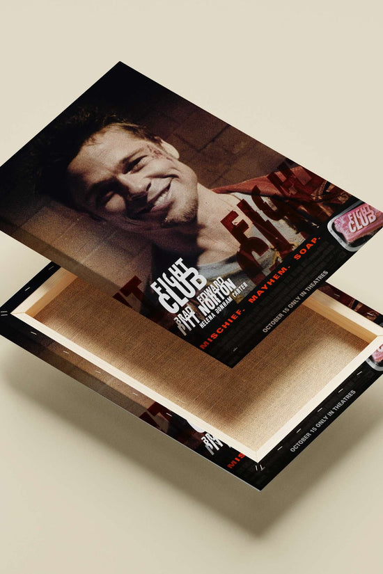 Fight Club (movie) Tyler Durden - Insane Icon Poster