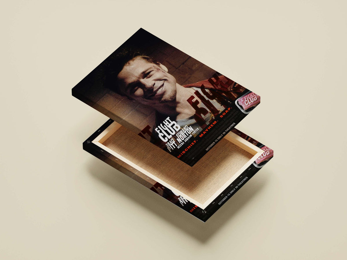 Fight Club (movie) Tyler Durden - Insane Icon Poster