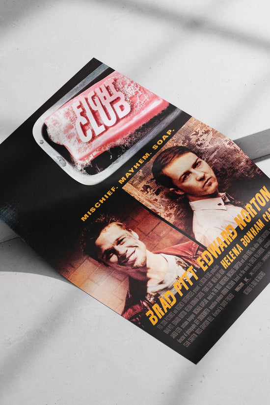 Fight Club (movie) Tyler Durden - Fight Club Iconic Poster
