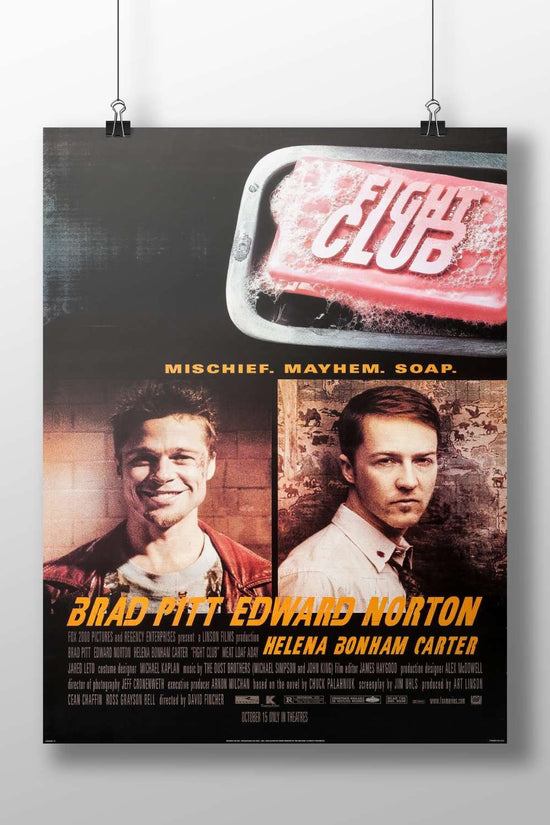 Fight Club (movie) Tyler Durden - Fight Club Iconic Poster