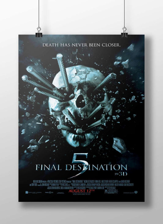 Final Destination 5 Main Subject: Final Destination 5 Matte BoizzBoard rigid print — Hollywood wall art India | PosterBoizz