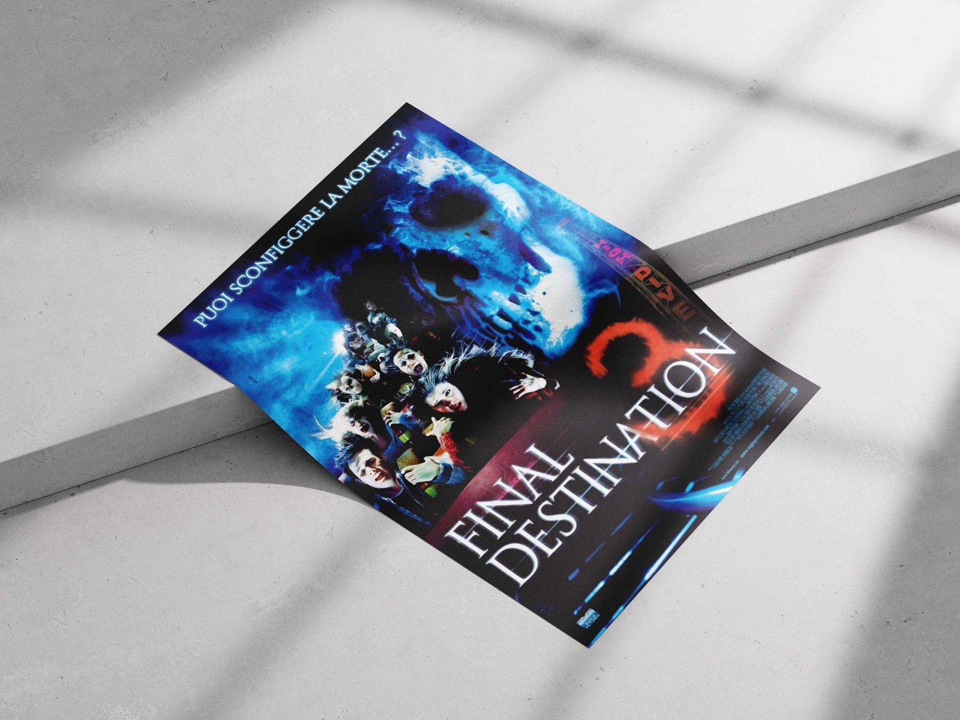 Final Destination franchise Main Subject: Final Destination franchise Matte poster print — Superhero wall art India |