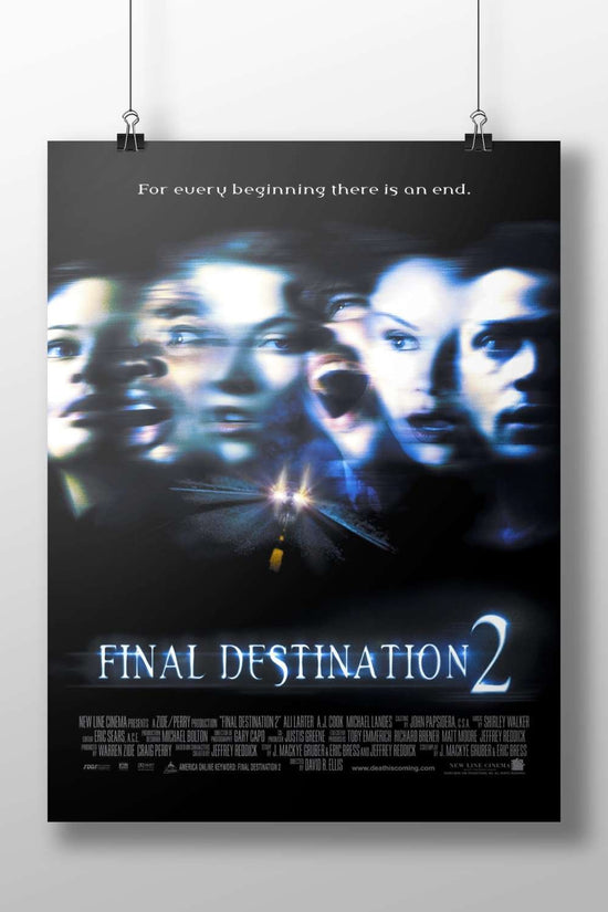 Final Destination 2 (movie franchise) Main Subject: Final Destination 2 (movie franchise) Matte BoizzBoard rigid print —