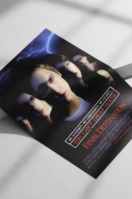 Final Destination franchise Main Subject: Final Destination franchise Matte poster print — Superhero wall art India |