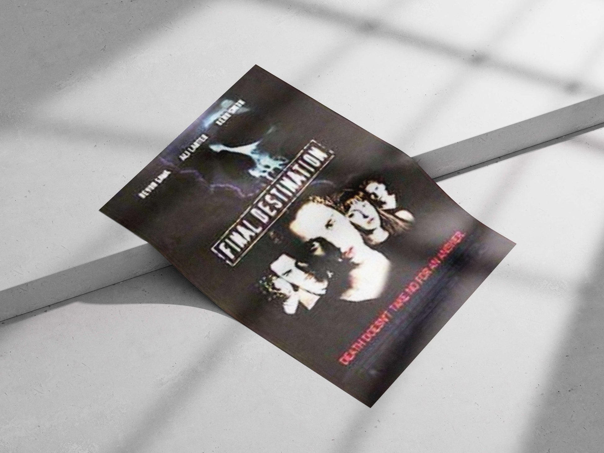 Final Destination franchise Final Destination - Macabre Noir Poster
