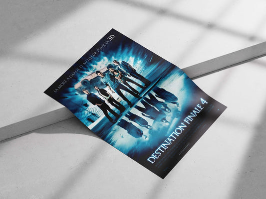 Final Destination 4 Main Subject: Final Destination 4 Matte poster print — Superhero wall art India | PosterBoizz