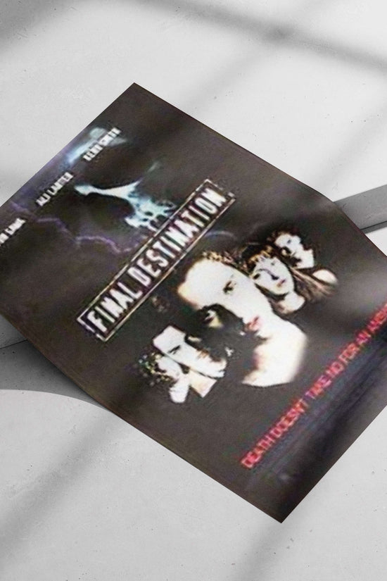 Final Destination franchise Final Destination - Macabre Noir Poster