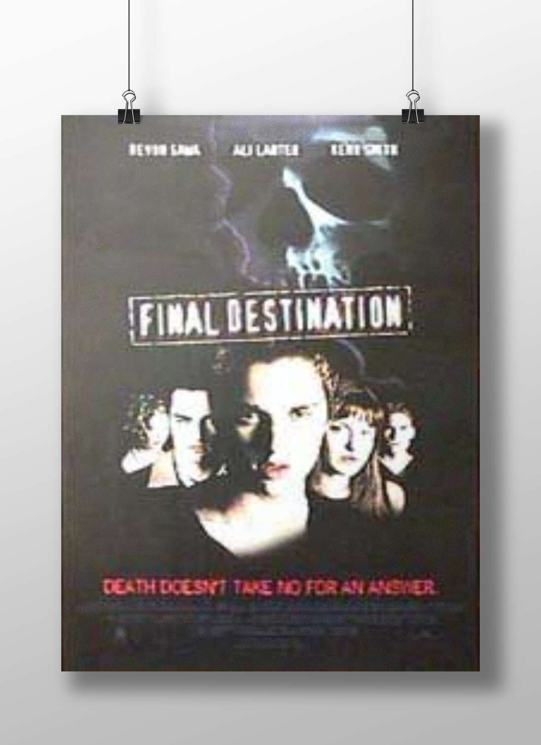 Final Destination franchise Final Destination - Macabre Noir Poster