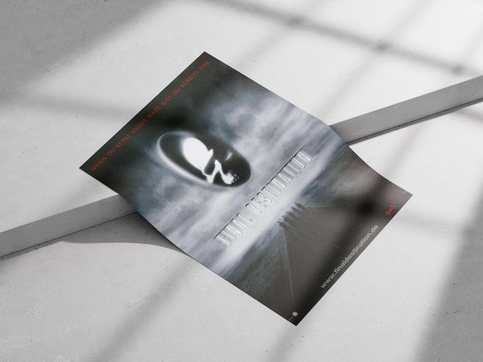 Final Destination franchise Main Subject: Final Destination franchise Matte poster print — Superhero wall art India |