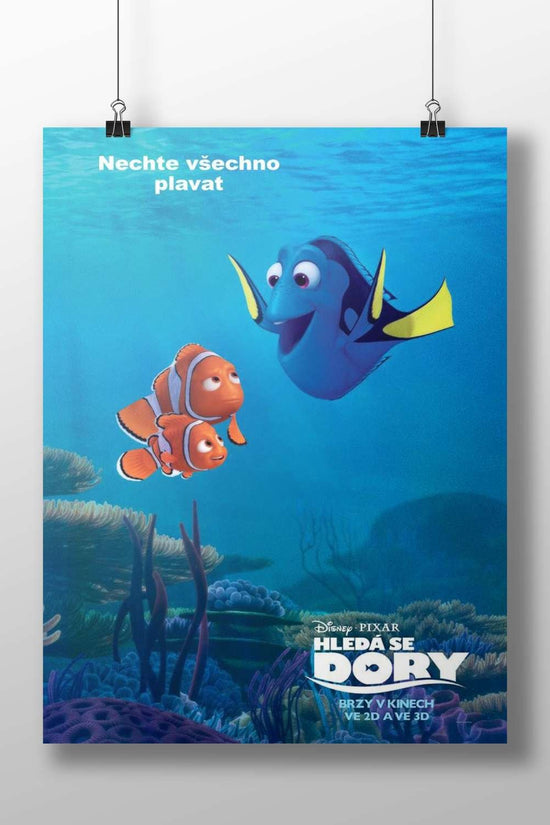 Dory, Marlin, and Nemo from Disney·Pixar's Finding Nemo franchise. Main Subject: Dory, Marlin, and Nemo from Disney·Pixar's