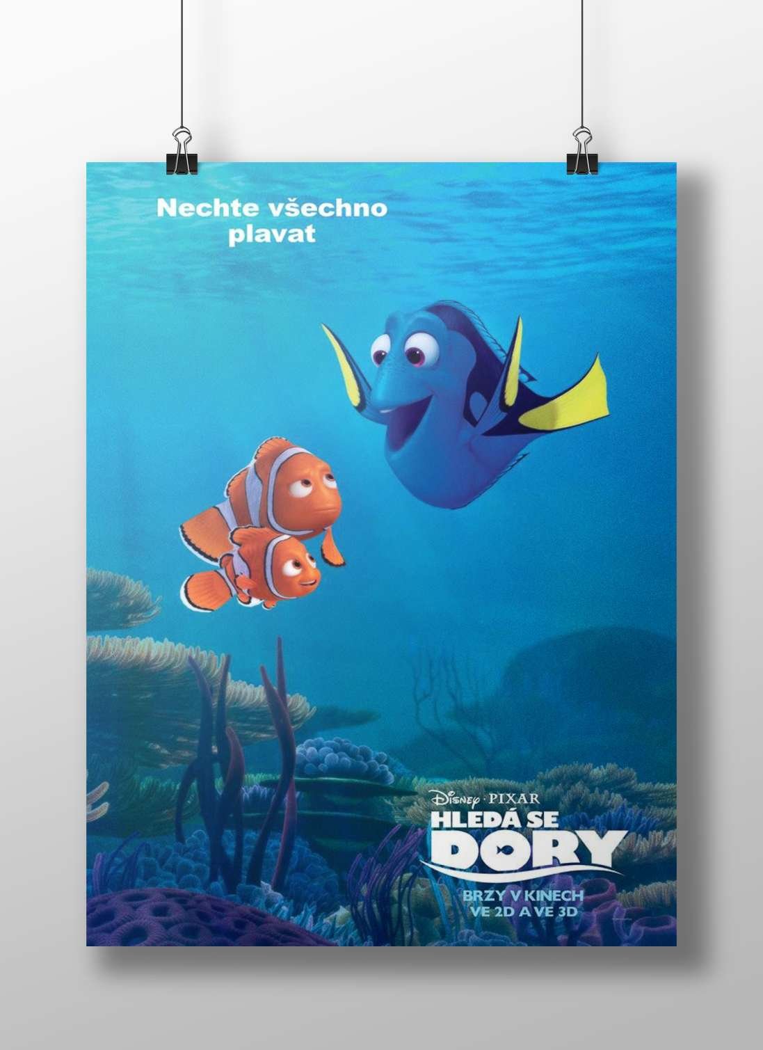 Dory, Marlin, and Nemo from Disney·Pixar's Finding Nemo franchise. Main Subject: Dory, Marlin, and Nemo from Disney·Pixar's