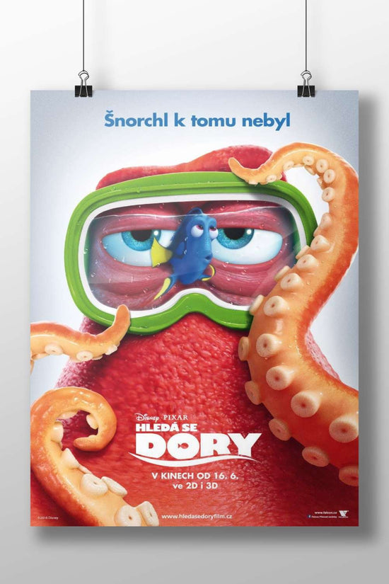 Dory (from Disney•Pixar's "Finding Dory" franchise) Dory - Hopeful Blue Poster