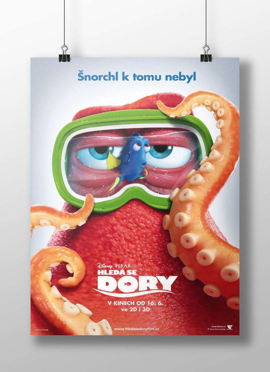 Dory (from Disney•Pixar's "Finding Dory" franchise) Dory - Hopeful Blue Poster