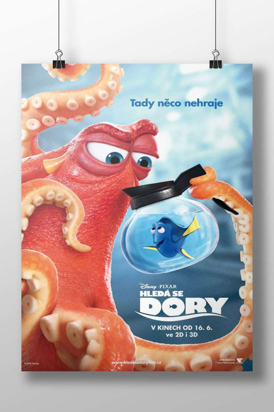 Hank (the red octopus) and Dory from Disney Pixar's Finding Nemo. Hank & Dory -