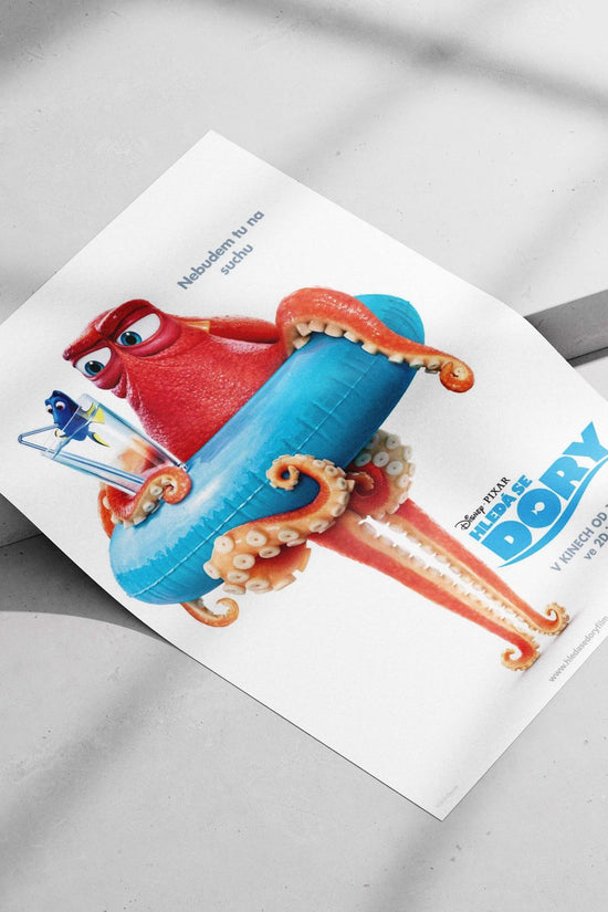 Hank (octopus) and Dory (blue tang fish) from Disney·Pixar's "Finding Dory" franchise. Finding Dory -