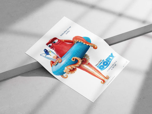 Hank (octopus) and Dory (blue tang fish) from Disney·Pixar's "Finding Dory" franchise. Finding Dory -