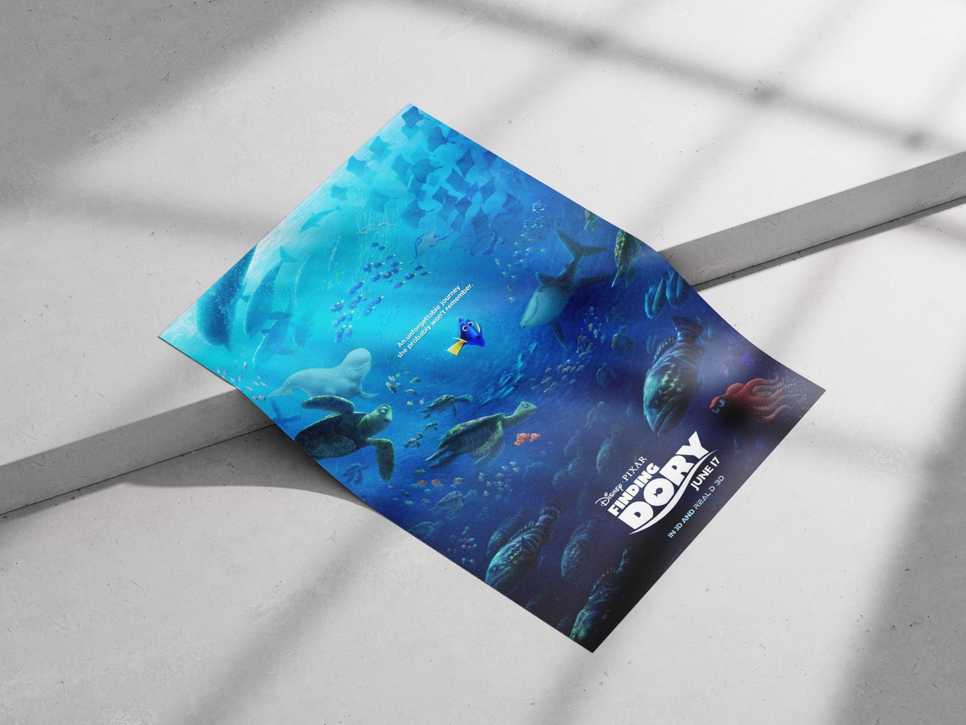 Finding Dory (Disney•Pixar film) Finding Dory - Ocean Adventure Poster