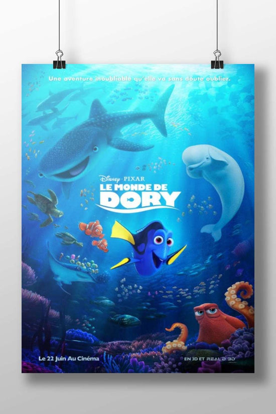 Dory (the blue tang fish) from Disney•Pixar's Finding Dory franchise Main Subject: Dory (the blue tang fish) from