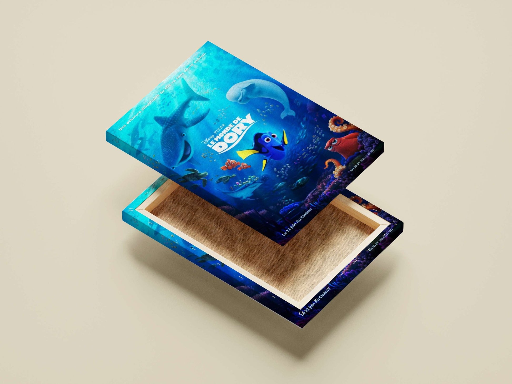 Dory (the blue tang fish) from Disney•Pixar's Finding Dory franchise Dory - Joyful Nemo Poster