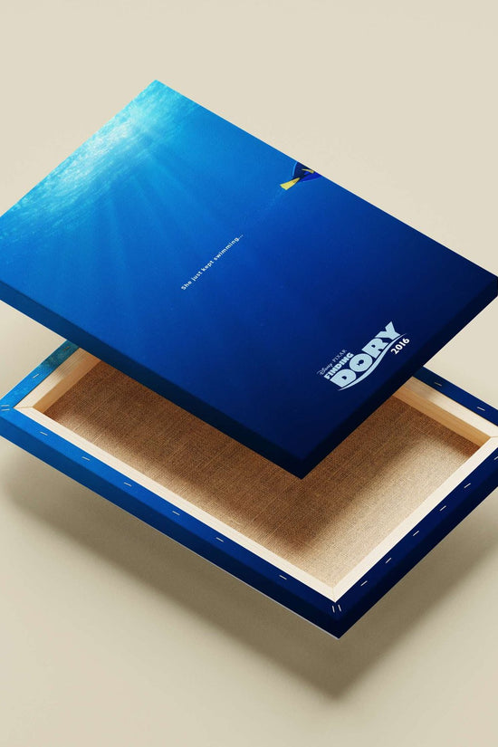 Dory (from Finding Dory, Disney·Pixar franchise) Main Subject: Dory (from Finding Dory, Disney·Pixar franchise) Canvas wall