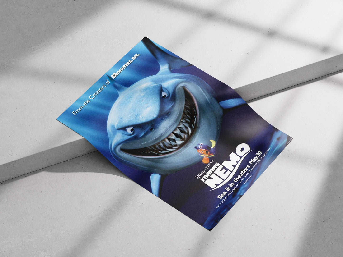 Bruce the shark and Nemo the clownfish from Disney•Pixar's "Finding Nemo". Finding Nemo - Heartwarming