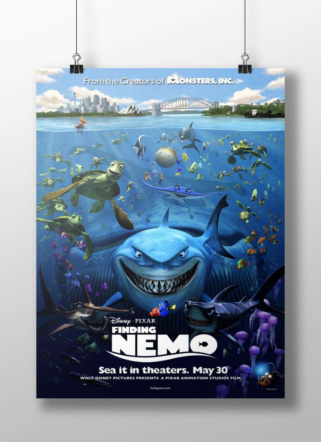 Finding Nemo (Disney-Pixar franchise) Finding Nemo - Ocean Adventure Poster