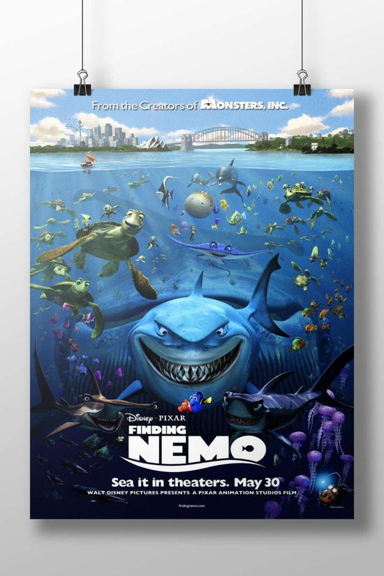 Finding Nemo (Disney-Pixar franchise) Main Subject: Finding Nemo (Disney-Pixar franchise) Matte BoizzBoard rigid print —