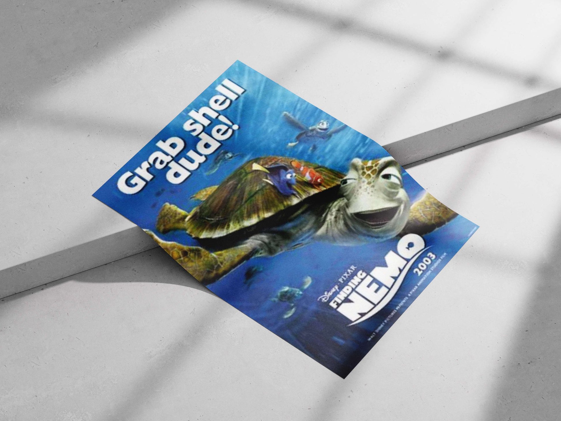 Finding Nemo (Disney•Pixar franchise) Main Subject: Finding Nemo (Disney•Pixar franchise) Matte poster print — Superhero