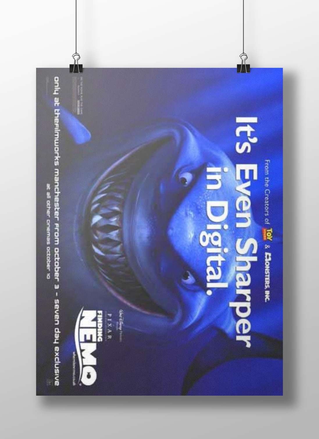 Bruce the Shark (Finding Nemo franchise) Main Subject: Bruce the Shark (Finding Nemo franchise) Matte BoizzBoard rigid print