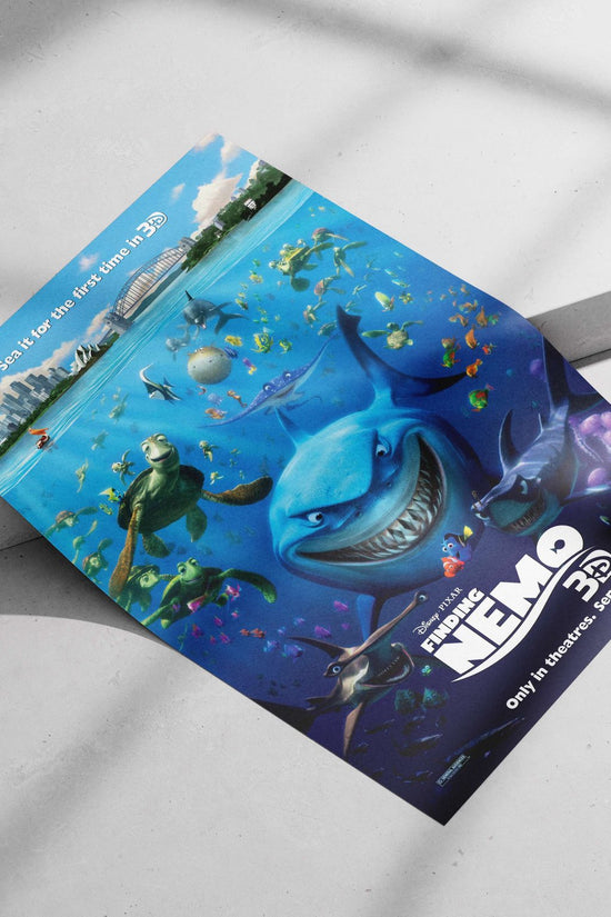 Finding Nemo (Disney·Pixar franchise) Main Subject: Finding Nemo (Disney·Pixar franchise) Matte poster print — Superhero