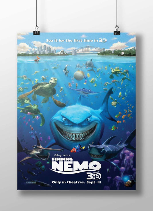 Finding Nemo (Disney·Pixar franchise) Finding Nemo - Diver Down Poster