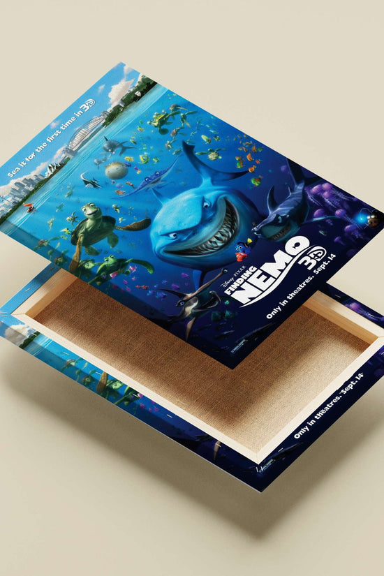 Finding Nemo (Disney·Pixar franchise) Main Subject: Finding Nemo (Disney·Pixar franchise) Canvas wall art — Superhero wall