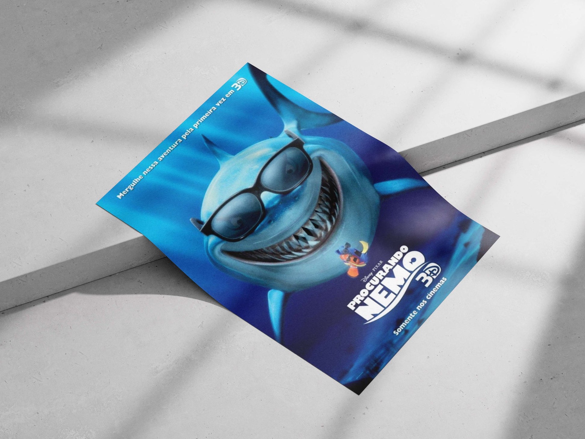 Bruce (Shark character from Disney Pixar's "Finding Nemo" / "Procurando Nemo") Main Subject: Bruce (Shark character from