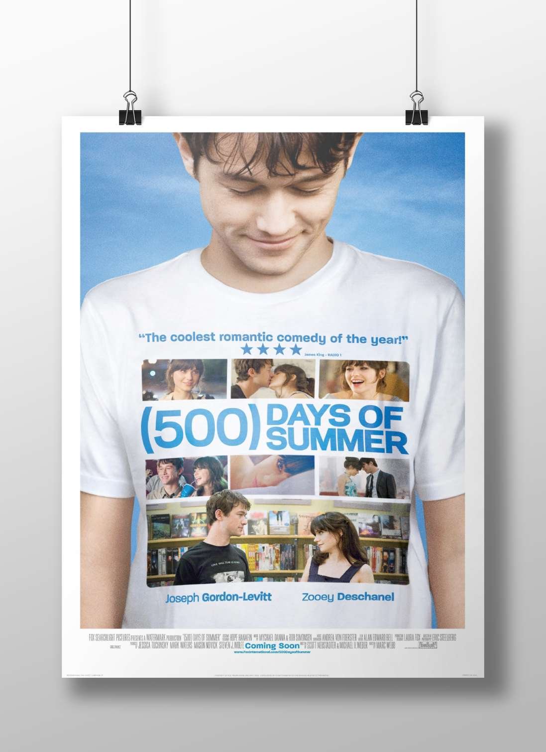 (500) Days of Summer featuring Joseph Gordon-Levitt and Zooey Deschanel Main Subject: (500) Days of Summer featuring Joseph